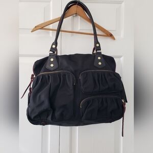 MZ Wallace Kate Black Nylon Tote